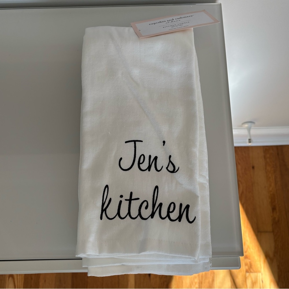 Cupcakes and Cashmere “Jen’s Kitchen” Kitchen Towels